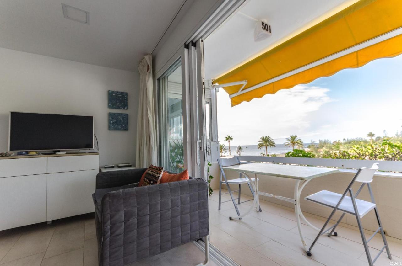 Holiday Apartment With Direct Sea Promenade Access Maspalomas (Gran Canaria) Exterior foto